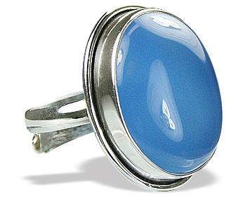 SKU 15341 - a Chalcedony rings Jewelry Design image