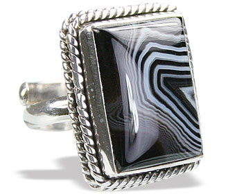 SKU 15351 - a Onyx rings Jewelry Design image