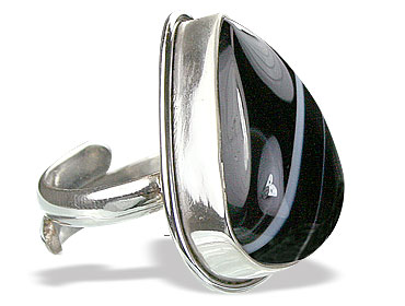 SKU 15357 - a Onyx rings Jewelry Design image