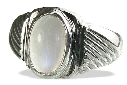 SKU 15380 - a Moonstone rings Jewelry Design image