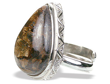 SKU 15402 - a Bronzite rings Jewelry Design image