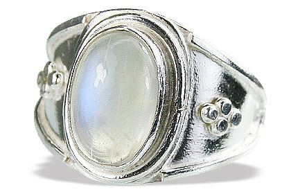 SKU 15466 - a Moonstone rings Jewelry Design image