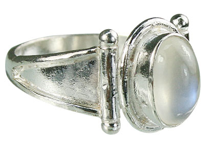 SKU 15469 - a Moonstone rings Jewelry Design image