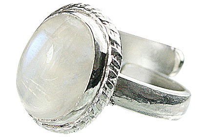 SKU 15474 - a Moonstone rings Jewelry Design image