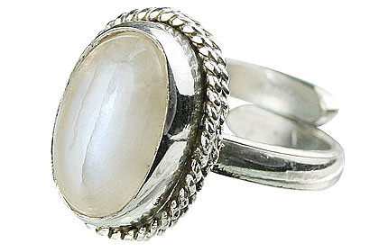 SKU 15475 - a Moonstone rings Jewelry Design image