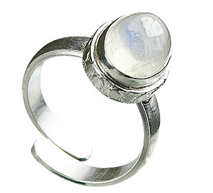 SKU 15476 - a Moonstone rings Jewelry Design image