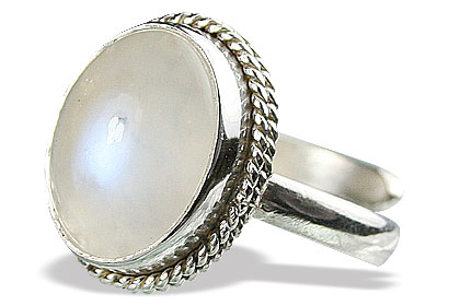 SKU 15477 - a Moonstone rings Jewelry Design image