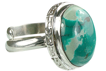 SKU 15489 - a Turquoise rings Jewelry Design image