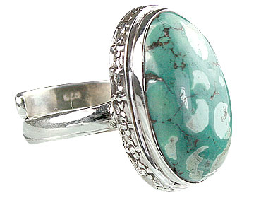 SKU 15490 - a Turquoise rings Jewelry Design image
