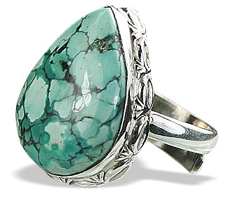SKU 15502 - a Turquoise rings Jewelry Design image