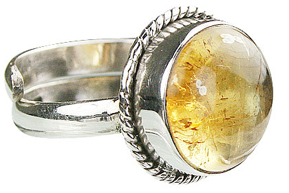 SKU 15520 - a Citrine rings Jewelry Design image
