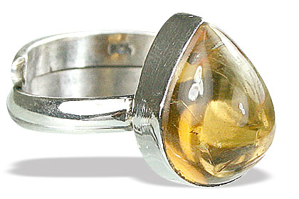 SKU 15526 - a Citrine rings Jewelry Design image