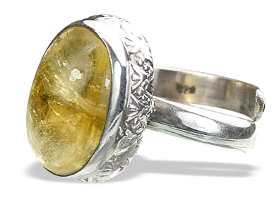 SKU 15530 - a Citrine rings Jewelry Design image