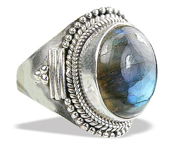 SKU 15602 - a Labradorite rings Jewelry Design image
