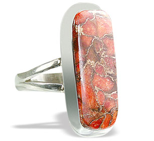 SKU 15610 - a Jasper rings Jewelry Design image