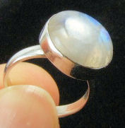 SKU 1565 - a Moonstone Rings Jewelry Design image