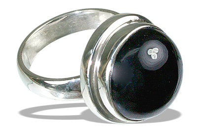 SKU 1566 - a Onyx Rings Jewelry Design image