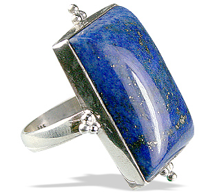 SKU 1567 - a Lapis Lazuli Rings Jewelry Design image