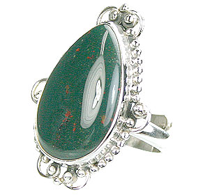 SKU 15746 - a Bloodstone rings Jewelry Design image