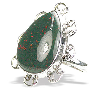 SKU 15751 - a Bloodstone rings Jewelry Design image