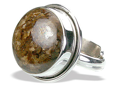SKU 15925 - a Bronzite rings Jewelry Design image