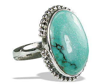SKU 15929 - a Turquoise rings Jewelry Design image