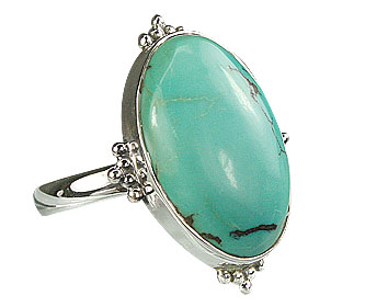 SKU 15934 - a Turquoise rings Jewelry Design image