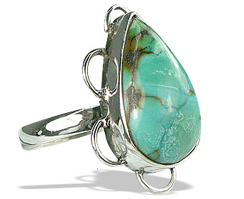 SKU 15935 - a Turquoise rings Jewelry Design image