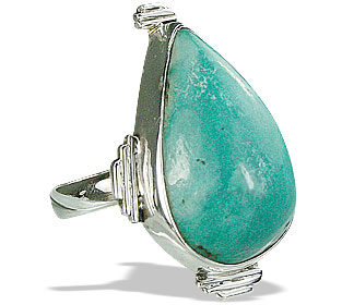 SKU 15936 - a Turquoise rings Jewelry Design image