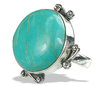 SKU 15937 - a Turquoise rings Jewelry Design image