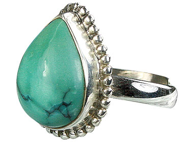 SKU 15940 - a Turquoise rings Jewelry Design image