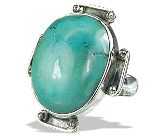 SKU 15942 - a Turquoise rings Jewelry Design image