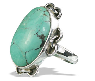 SKU 15943 - a Turquoise rings Jewelry Design image