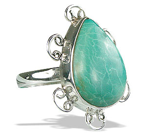 SKU 15944 - a Turquoise rings Jewelry Design image