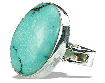 SKU 15946 - a Turquoise rings Jewelry Design image