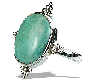 SKU 15948 - a Turquoise rings Jewelry Design image