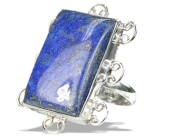 SKU 15951 - a Lapis lazuli rings Jewelry Design image