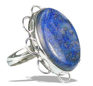 SKU 15957 - a Lapis lazuli rings Jewelry Design image