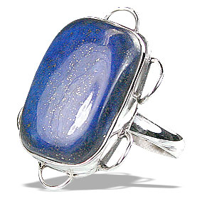SKU 15960 - a Lapis lazuli rings Jewelry Design image