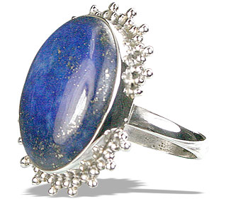 SKU 15963 - a Lapis lazuli rings Jewelry Design image