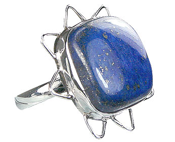SKU 15964 - a Lapis lazuli rings Jewelry Design image