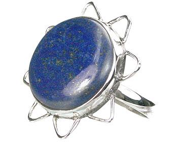 SKU 15967 - a Lapis lazuli rings Jewelry Design image