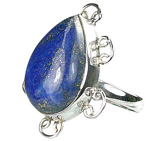 SKU 15968 - a Lapis lazuli rings Jewelry Design image