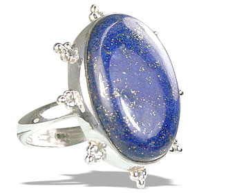 SKU 15969 - a Lapis lazuli rings Jewelry Design image