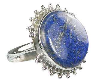 SKU 15971 - a Lapis lazuli rings Jewelry Design image