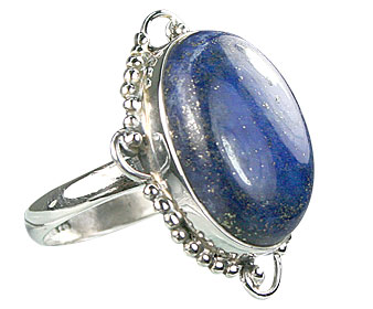 SKU 15972 - a Lapis lazuli rings Jewelry Design image
