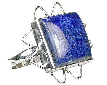 SKU 15974 - a Lapis lazuli rings Jewelry Design image