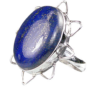 SKU 15975 - a Lapis lazuli rings Jewelry Design image