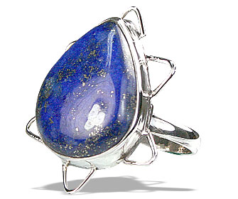 SKU 15977 - a Lapis lazuli rings Jewelry Design image