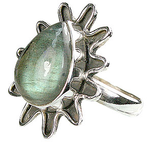 SKU 15984 - a Labradorite rings Jewelry Design image